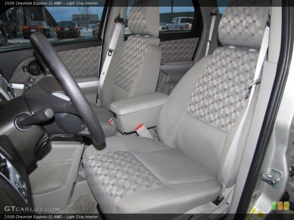 Light Gray Interior Photo for the 2008 Chevrolet Equinox LS AWD #43549115