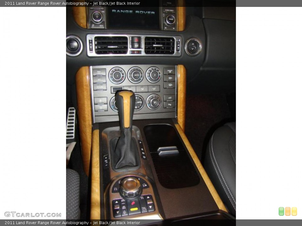 Jet Black/Jet Black Interior Controls for the 2011 Land Rover Range Rover Autobiography #43549729