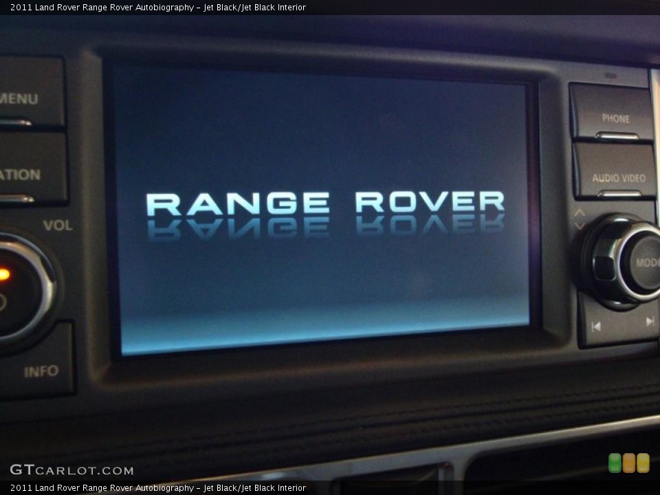 Jet Black/Jet Black Interior Controls for the 2011 Land Rover Range Rover Autobiography #43549745