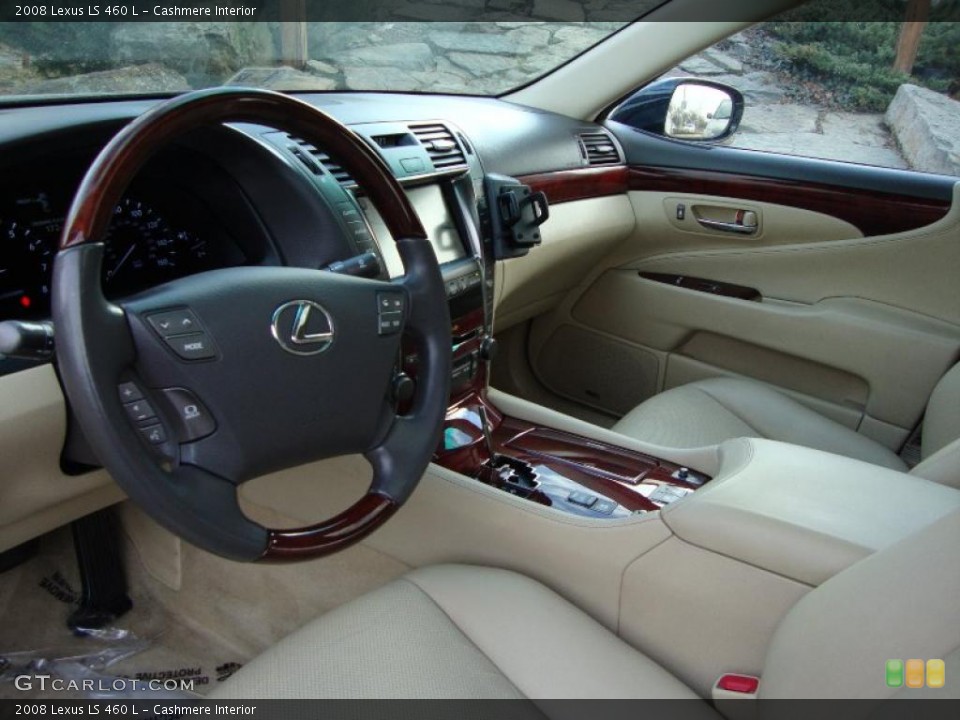 Cashmere Interior Photo for the 2008 Lexus LS 460 L #43550069