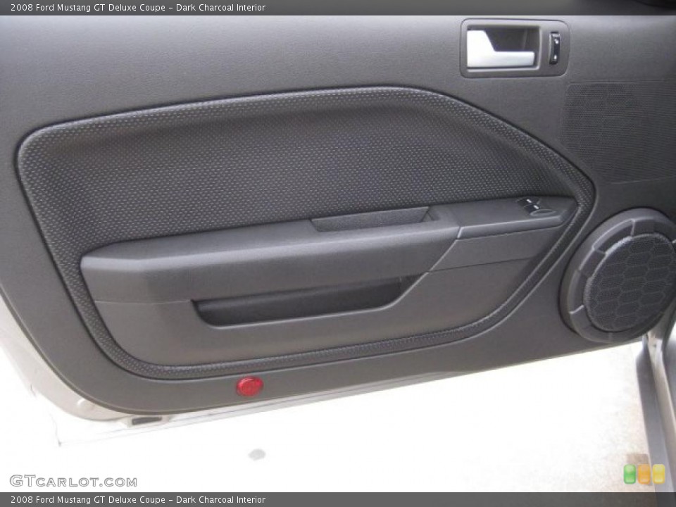 Dark Charcoal Interior Door Panel for the 2008 Ford Mustang GT Deluxe Coupe #43551510