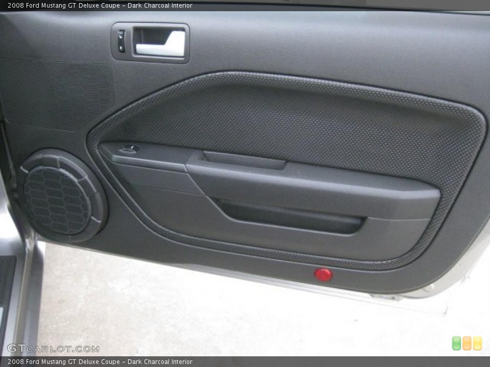 Dark Charcoal Interior Door Panel for the 2008 Ford Mustang GT Deluxe Coupe #43551538