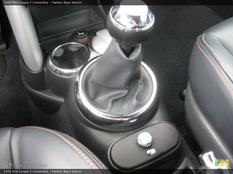 Panther Black Interior Transmission for the 2005 Mini Cooper S Convertible #43553593