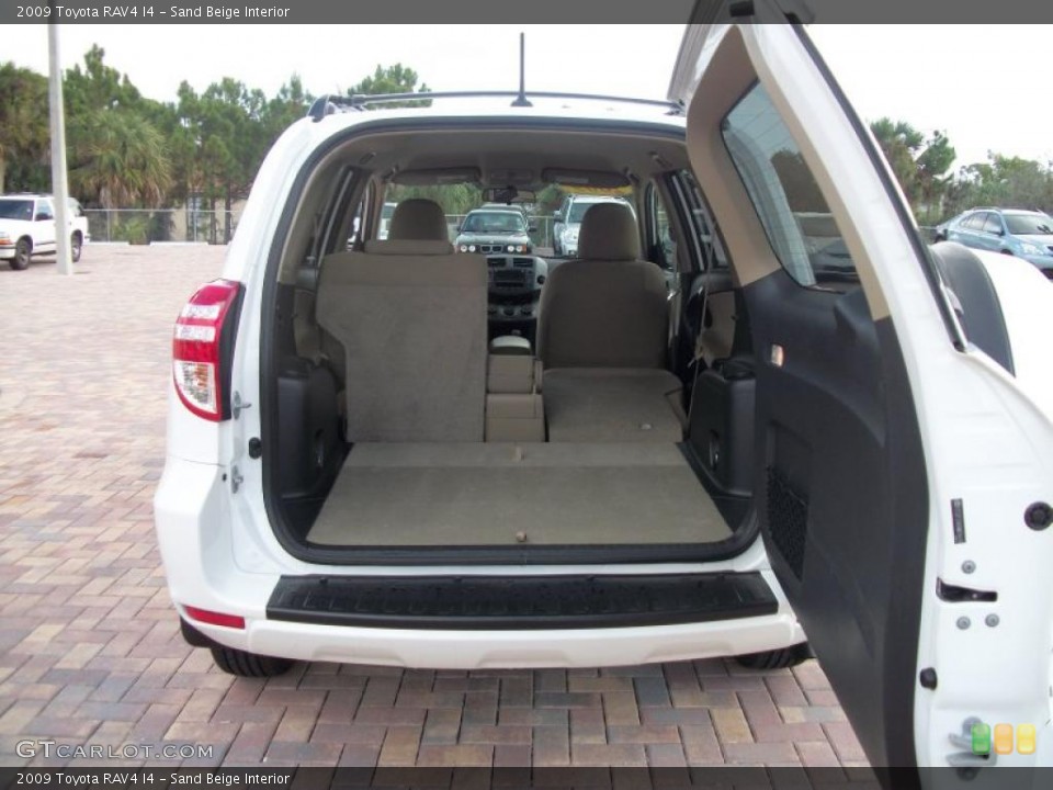 Sand Beige Interior Trunk for the 2009 Toyota RAV4 I4 #43554906