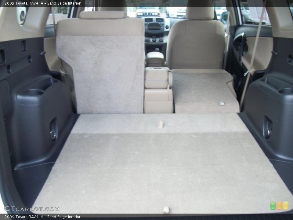 Sand Beige Interior Trunk for the 2009 Toyota RAV4 I4 #43554910