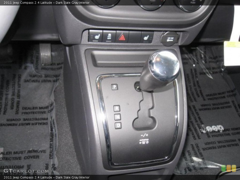 Dark Slate Gray Interior Transmission for the 2011 Jeep Compass 2.4 Latitude #43558294
