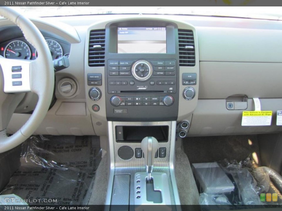 Cafe Latte Interior Dashboard for the 2011 Nissan Pathfinder Silver #43564038