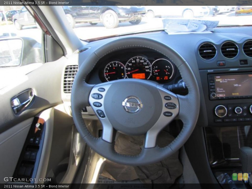 Blond Interior Steering Wheel for the 2011 Nissan Altima 3.5 SR #43565006