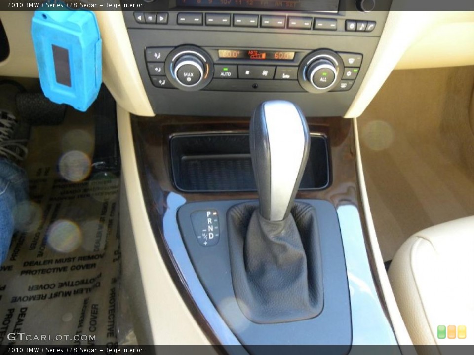 Beige Interior Transmission for the 2010 BMW 3 Series 328i Sedan #43569526