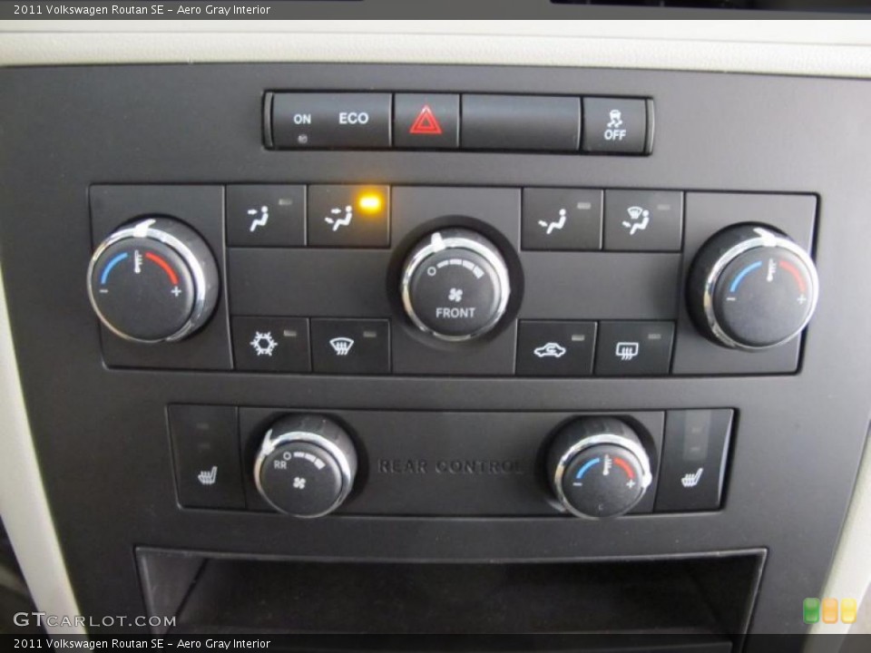 Aero Gray Interior Controls for the 2011 Volkswagen Routan SE #43573520