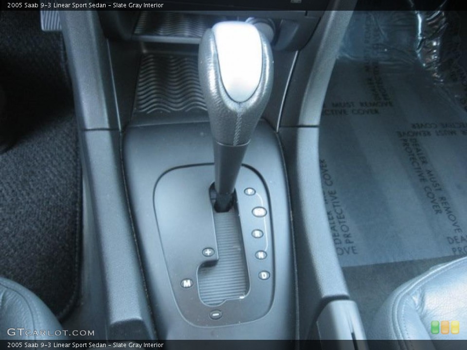 Slate Gray Interior Transmission for the 2005 Saab 9-3 Linear Sport Sedan #43578114