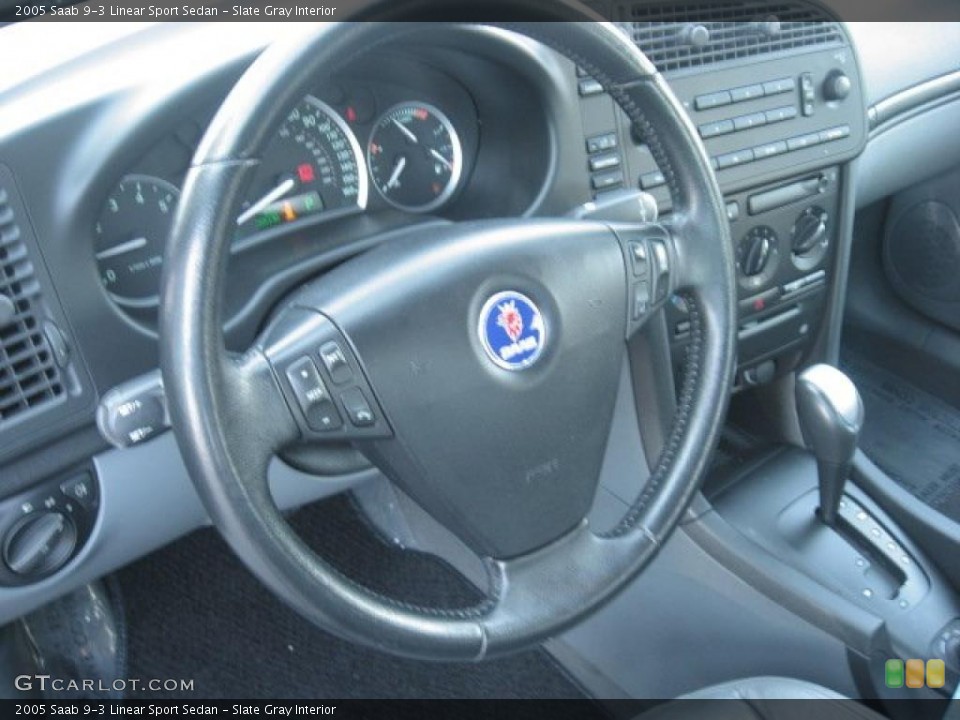 Slate Gray Interior Photo for the 2005 Saab 9-3 Linear Sport Sedan #43578242