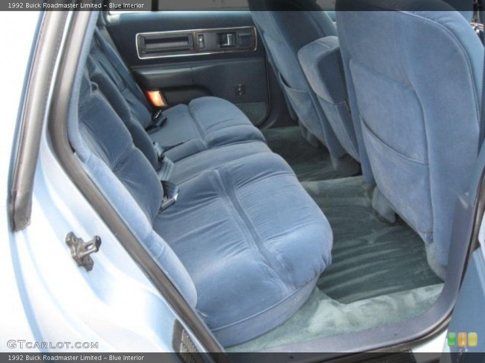 Blue Interior Photo for the 1992 Buick Roadmaster Limited #43579450