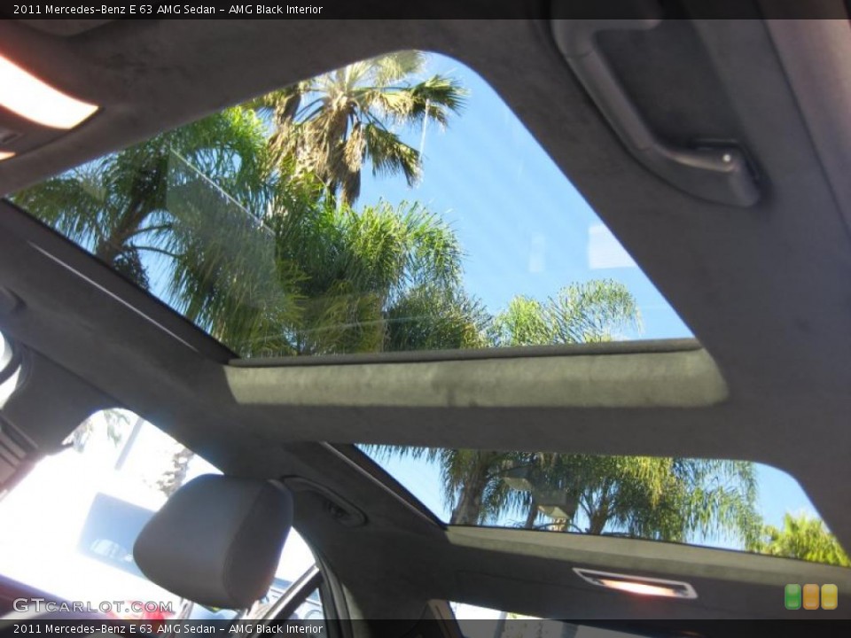 AMG Black Interior Sunroof for the 2011 Mercedes-Benz E 63 AMG Sedan #43580647