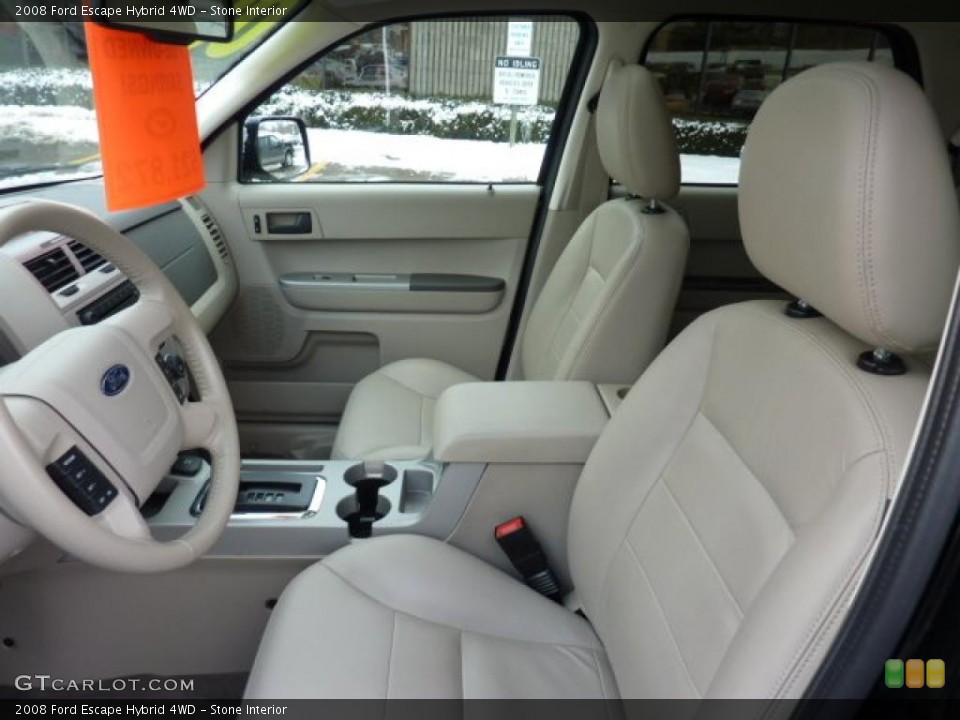 Stone Interior Photo for the 2008 Ford Escape Hybrid 4WD #43581979