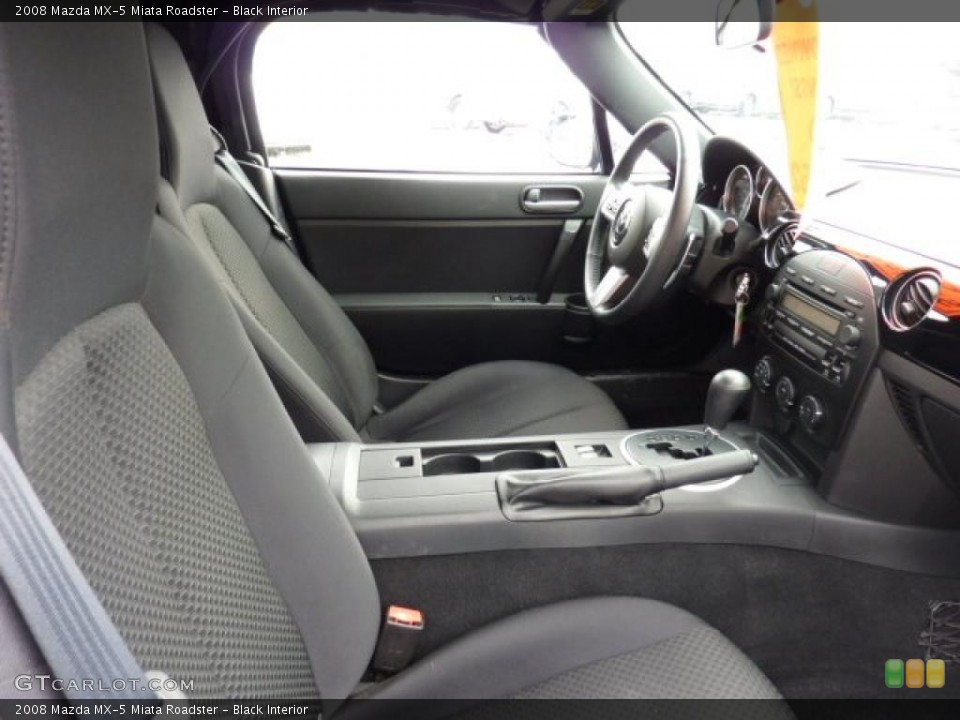Black Interior Photo for the 2008 Mazda MX-5 Miata Roadster #43583351