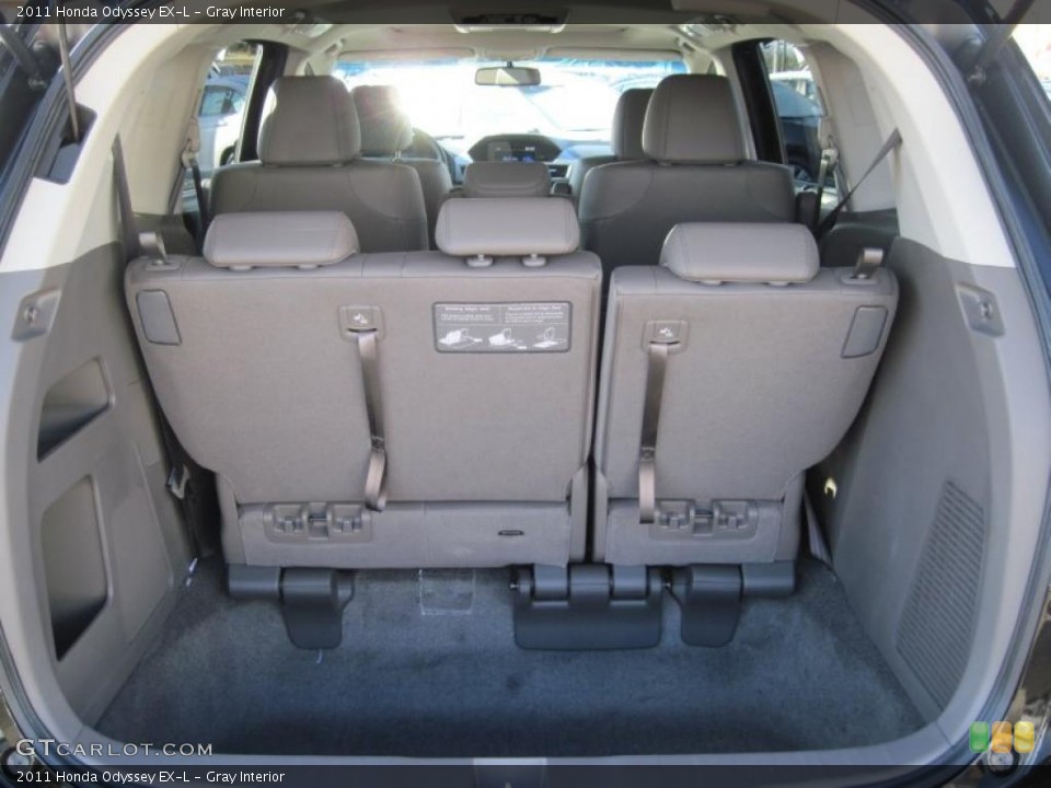 Gray Interior Trunk for the 2011 Honda Odyssey EX-L #43585219