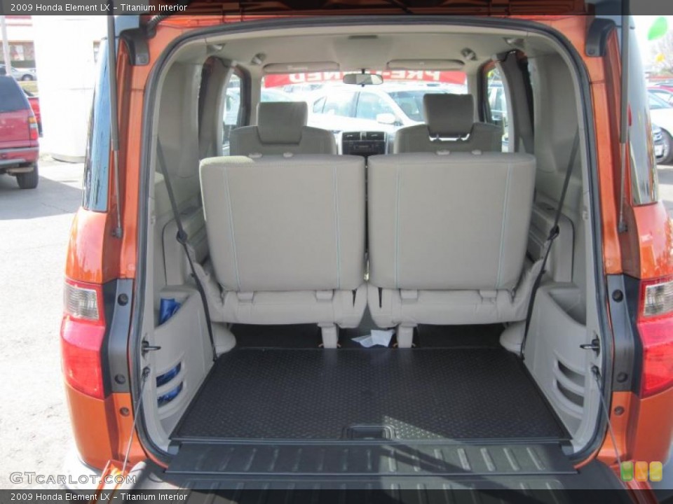 Titanium Interior Trunk for the 2009 Honda Element LX #43587515