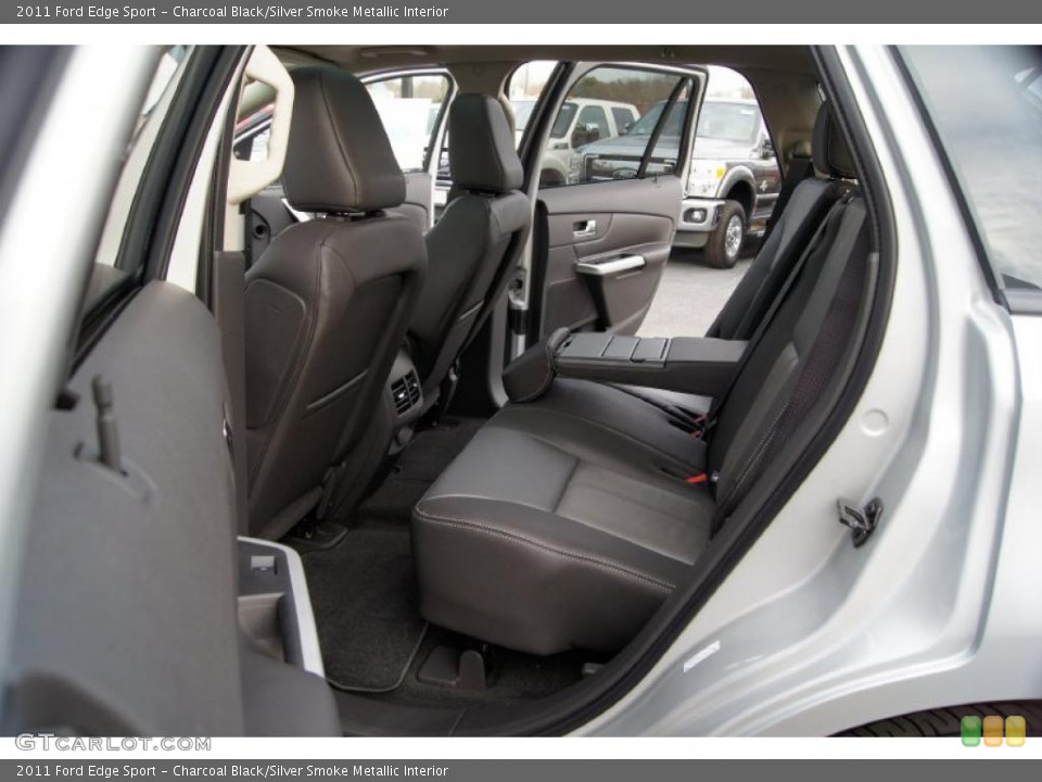 Charcoal Black/Silver Smoke Metallic Interior Photo for the 2011 Ford Edge Sport #43588867