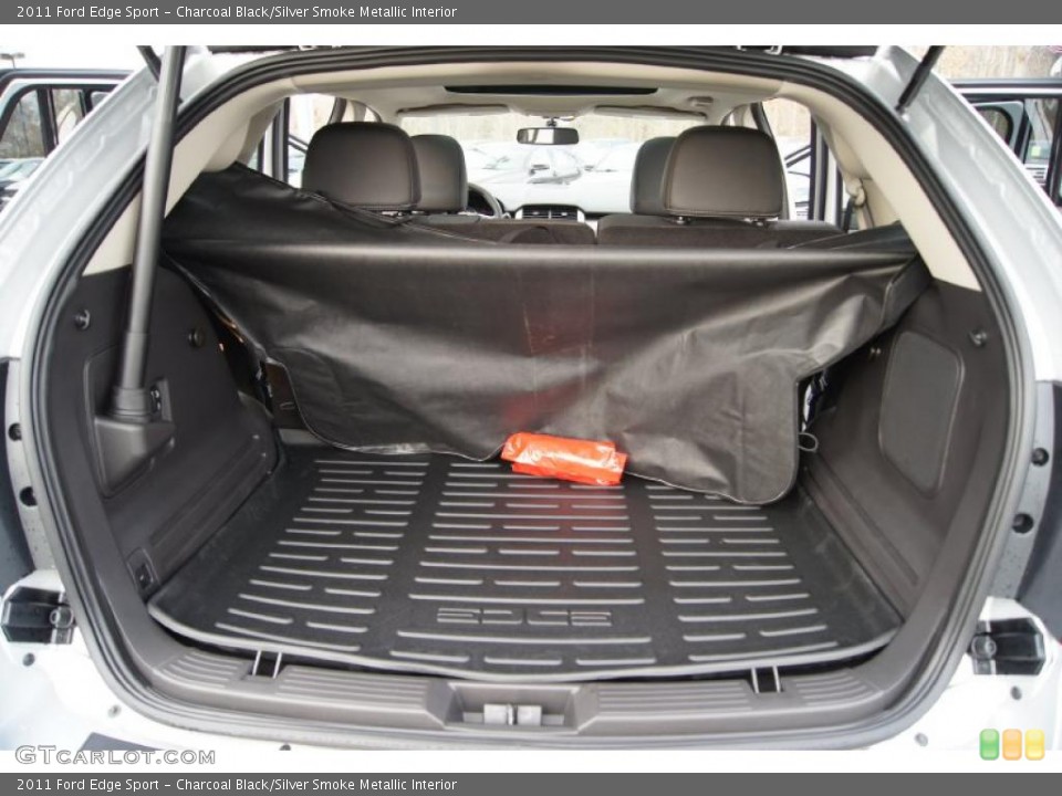 Charcoal Black/Silver Smoke Metallic Interior Trunk for the 2011 Ford Edge Sport #43588879