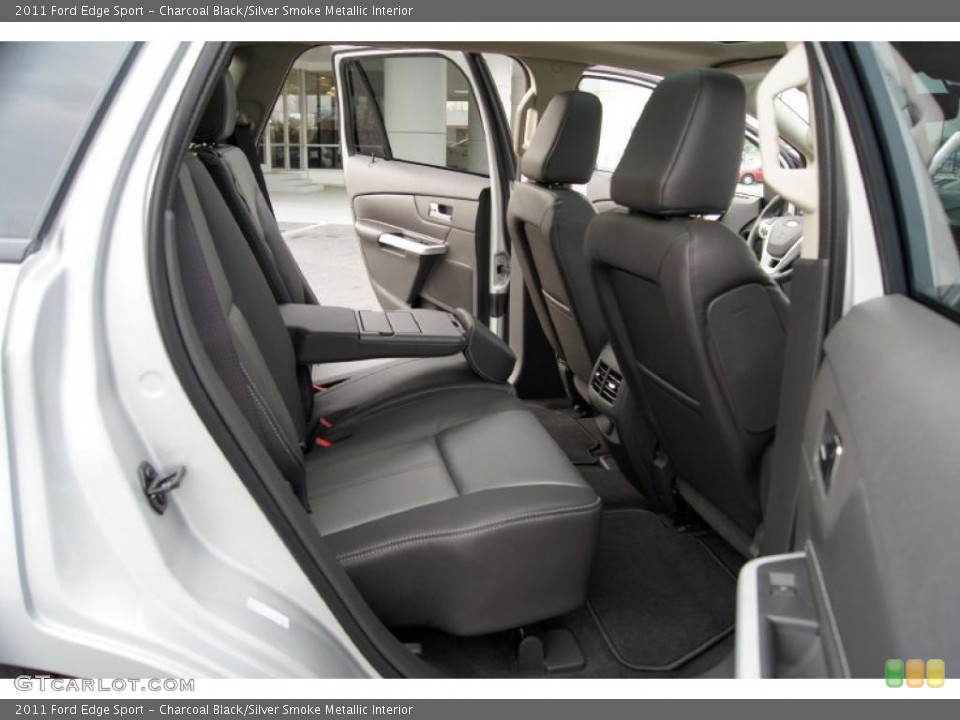 Charcoal Black/Silver Smoke Metallic Interior Photo for the 2011 Ford Edge Sport #43588935