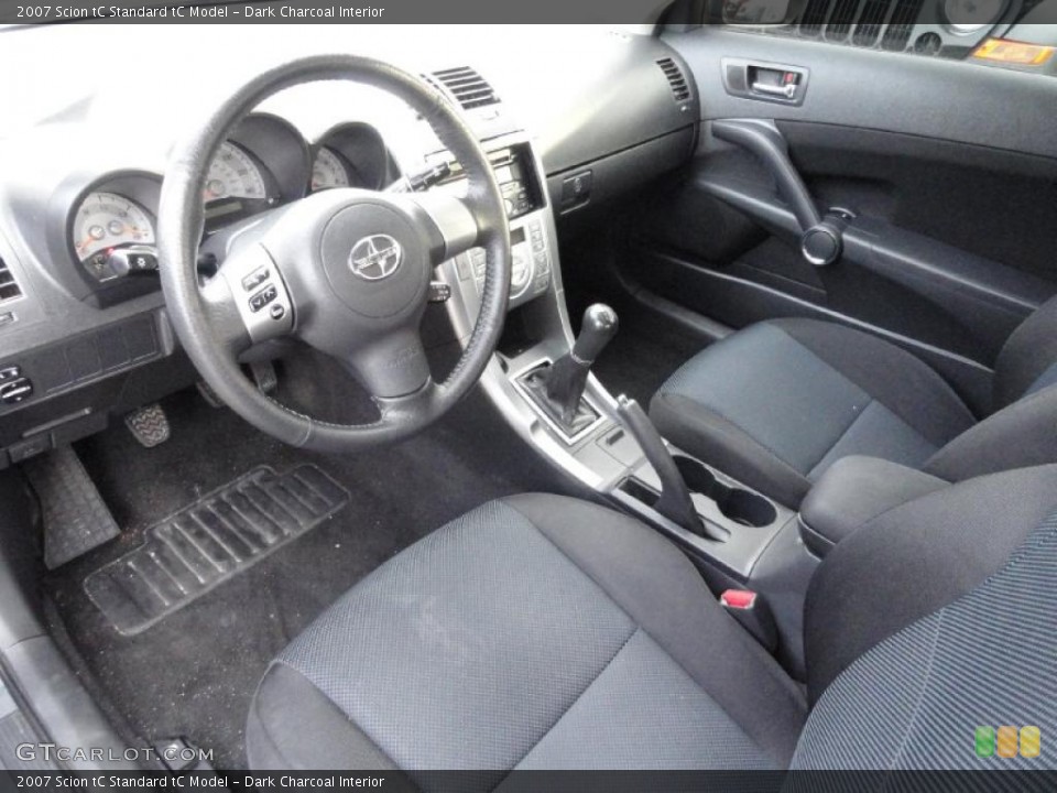 Dark Charcoal Interior Photo for the 2007 Scion tC  #43594151