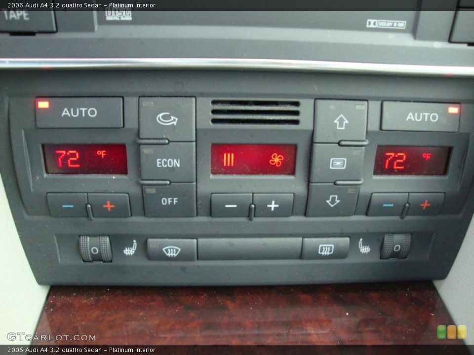 Platinum Interior Controls for the 2006 Audi A4 3.2 quattro Sedan #43595533