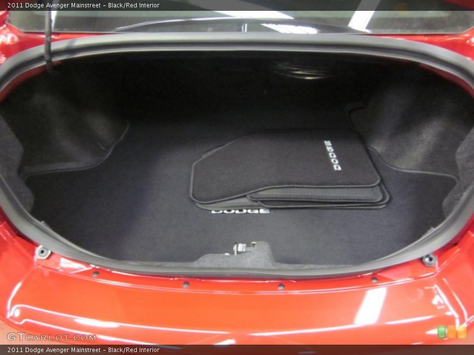 Black/Red Interior Trunk for the 2011 Dodge Avenger Mainstreet #43595569