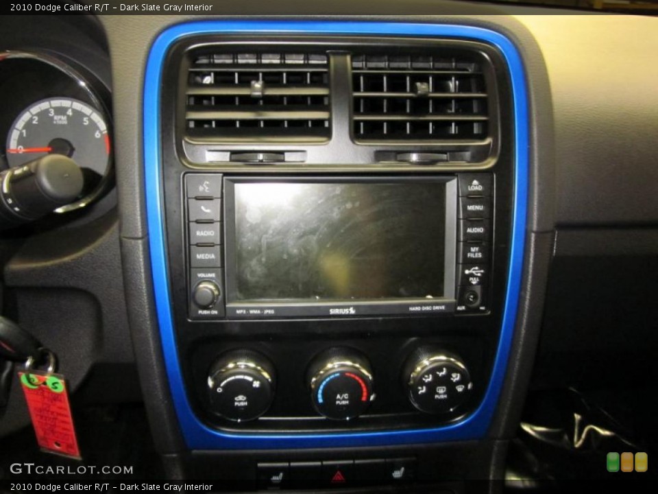 Dark Slate Gray Interior Controls for the 2010 Dodge Caliber R/T #43603768
