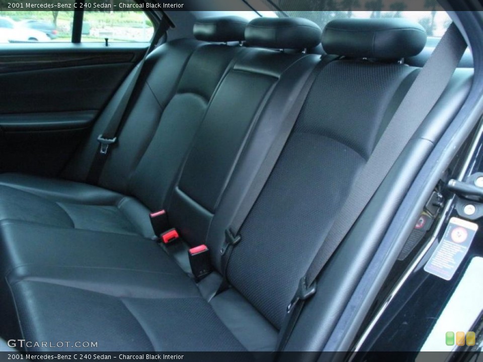 Charcoal Black Interior Photo for the 2001 Mercedes-Benz C 240 Sedan #43609033