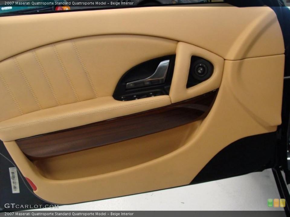 Beige Interior Door Panel for the 2007 Maserati Quattroporte  #43614944