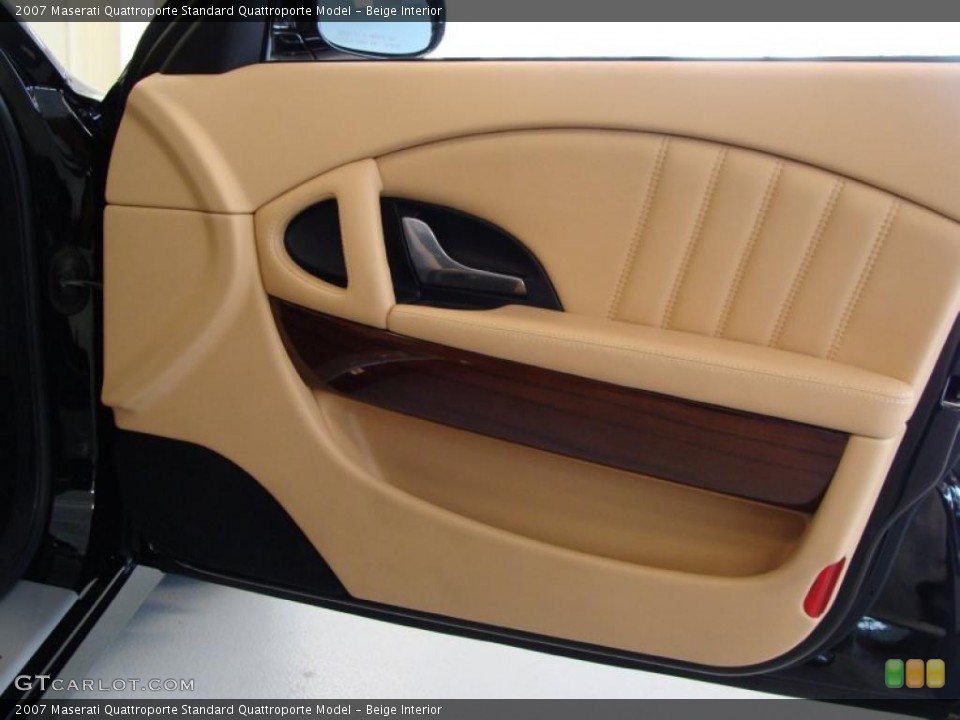 Beige Interior Door Panel for the 2007 Maserati Quattroporte  #43615007