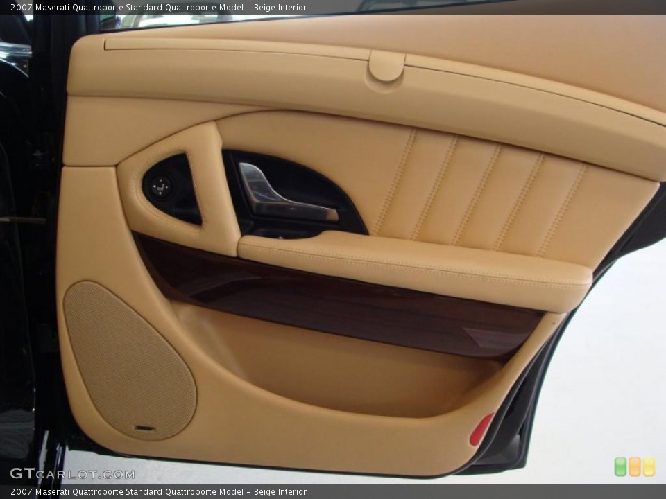 Beige Interior Door Panel for the 2007 Maserati Quattroporte  #43615068