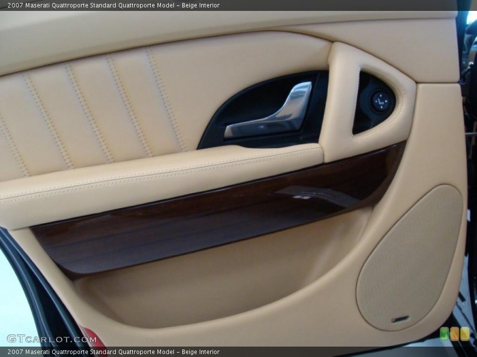 Beige Interior Door Panel for the 2007 Maserati Quattroporte  #43615104