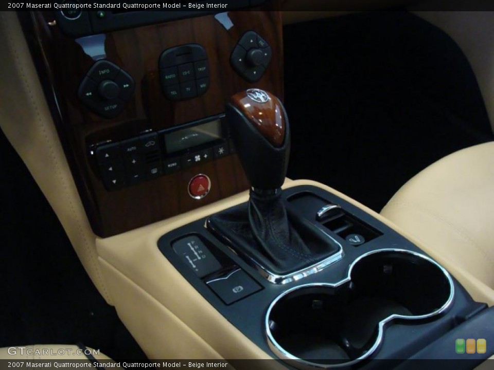 Beige Interior Transmission for the 2007 Maserati Quattroporte  #43615220