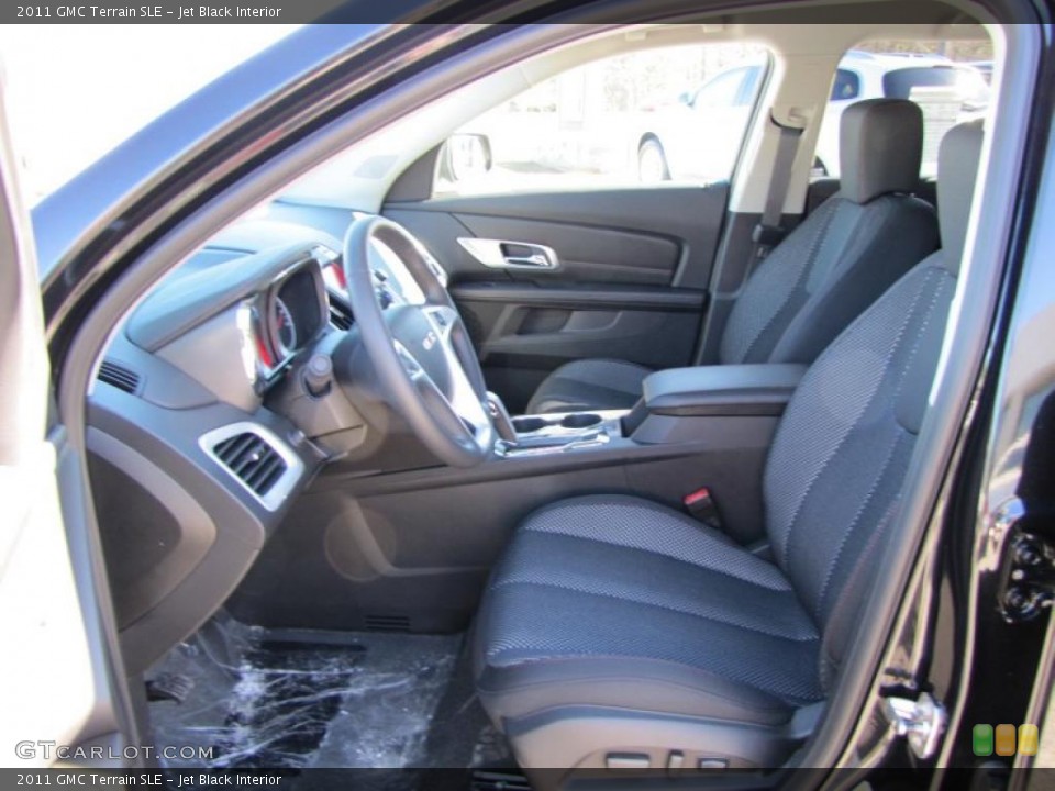 Jet Black Interior Photo for the 2011 GMC Terrain SLE #43618891