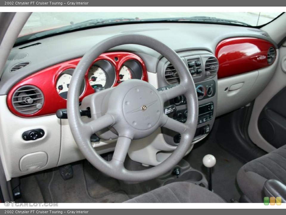 Gray Interior Prime Interior for the 2002 Chrysler PT Cruiser Touring #43622131