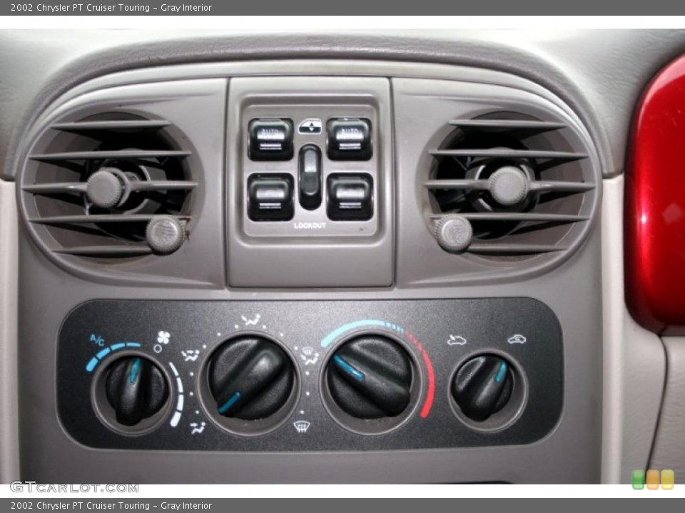 Gray Interior Controls for the 2002 Chrysler PT Cruiser Touring #43622264