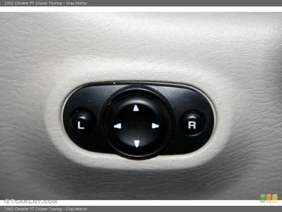 Gray Interior Controls for the 2002 Chrysler PT Cruiser Touring #43622292
