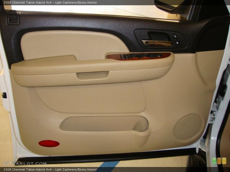 Light Cashmere/Ebony Interior Door Panel for the 2008 Chevrolet Tahoe Hybrid 4x4 #43625880