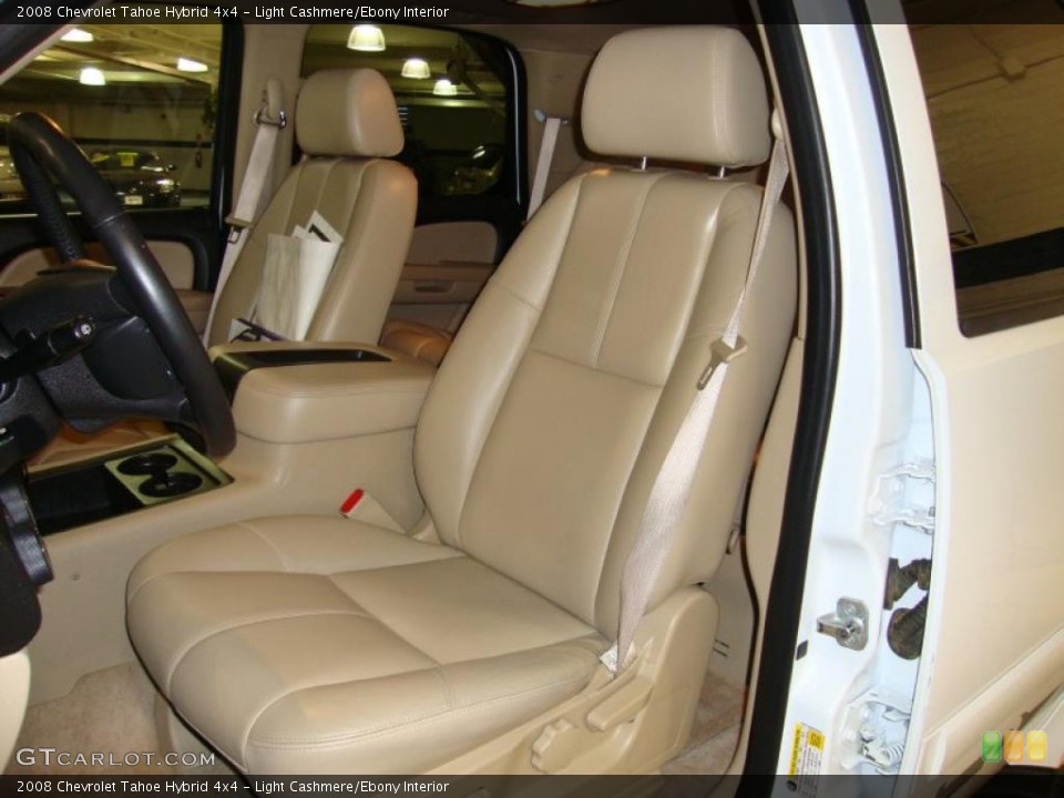 Light Cashmere/Ebony Interior Photo for the 2008 Chevrolet Tahoe Hybrid 4x4 #43625917