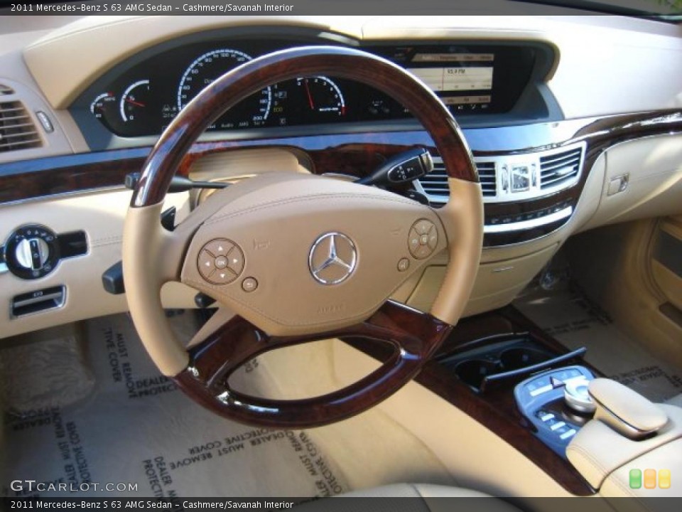 Cashmere/Savanah Interior Dashboard for the 2011 Mercedes-Benz S 63 AMG Sedan #43629576