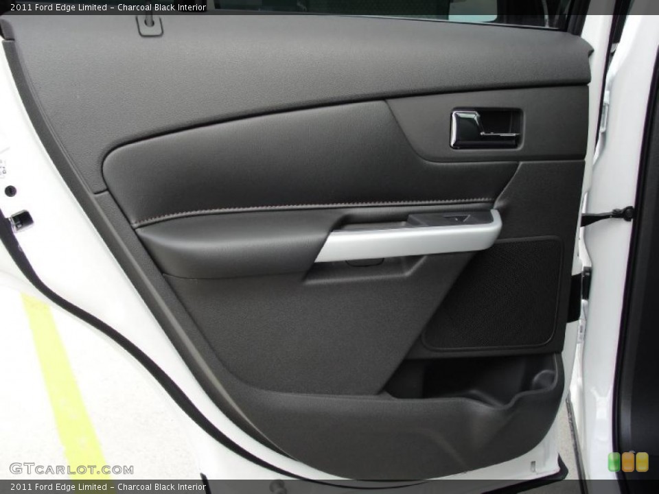 Charcoal Black Interior Door Panel for the 2011 Ford Edge Limited #43631572