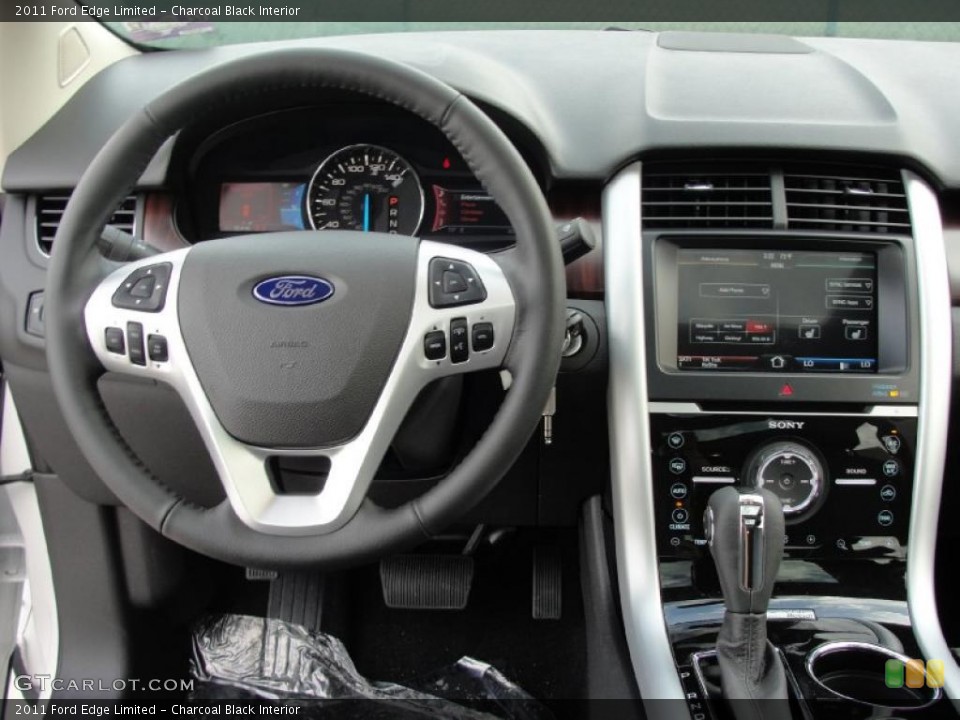 Charcoal Black Interior Dashboard for the 2011 Ford Edge Limited #43631628