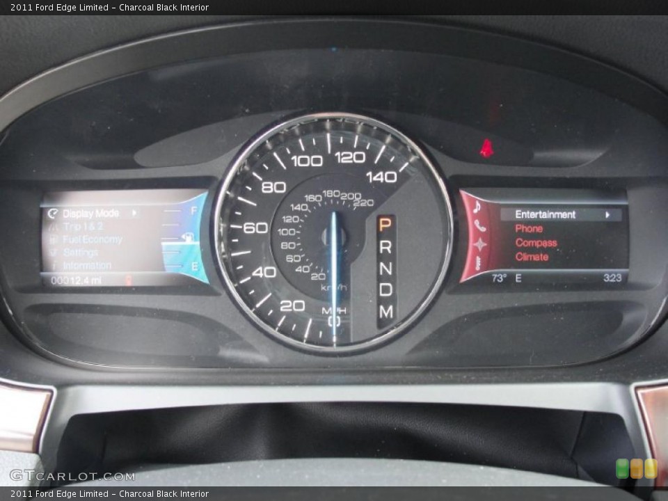 Charcoal Black Interior Gauges for the 2011 Ford Edge Limited #43631700