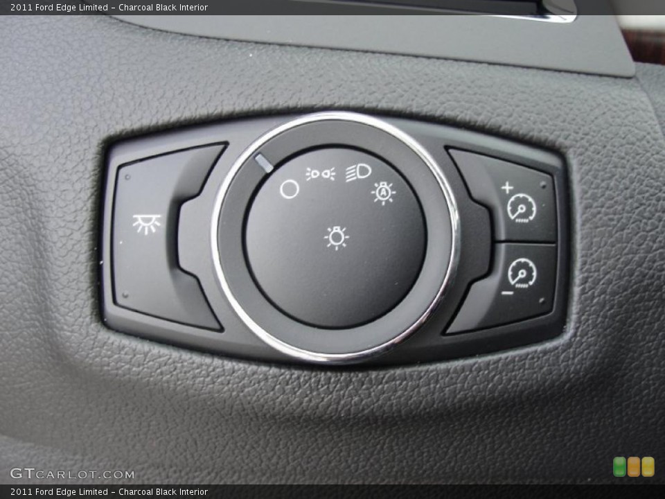 Charcoal Black Interior Controls for the 2011 Ford Edge Limited #43631740