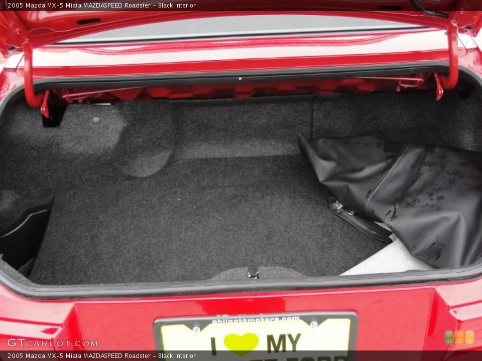 Black Interior Trunk for the 2005 Mazda MX-5 Miata MAZDASPEED Roadster #43638032