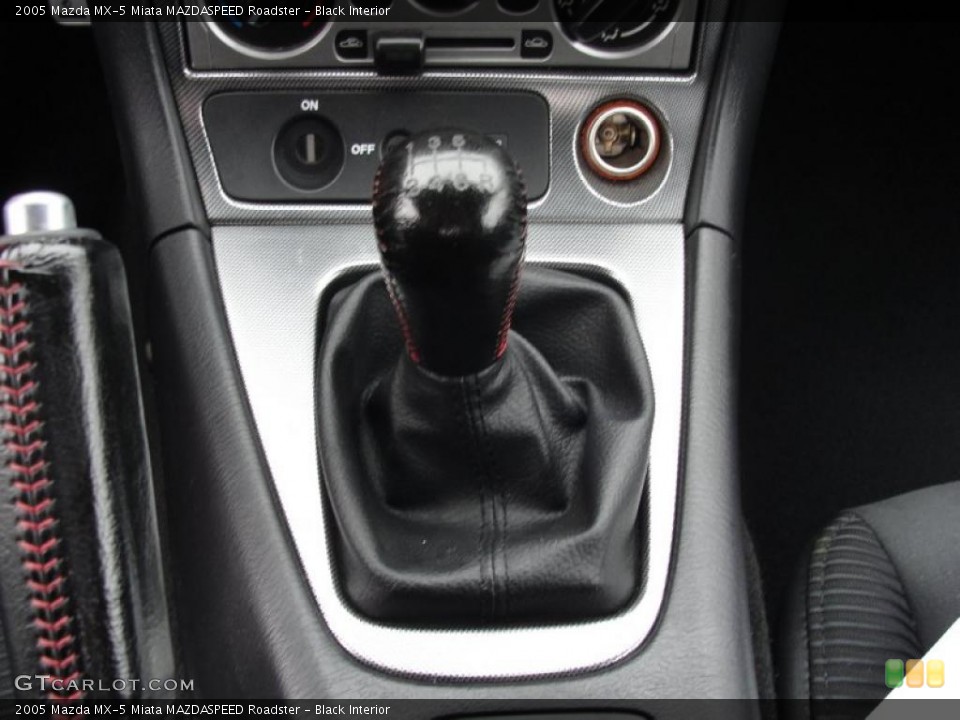 Black Interior Transmission for the 2005 Mazda MX-5 Miata MAZDASPEED Roadster #43638088