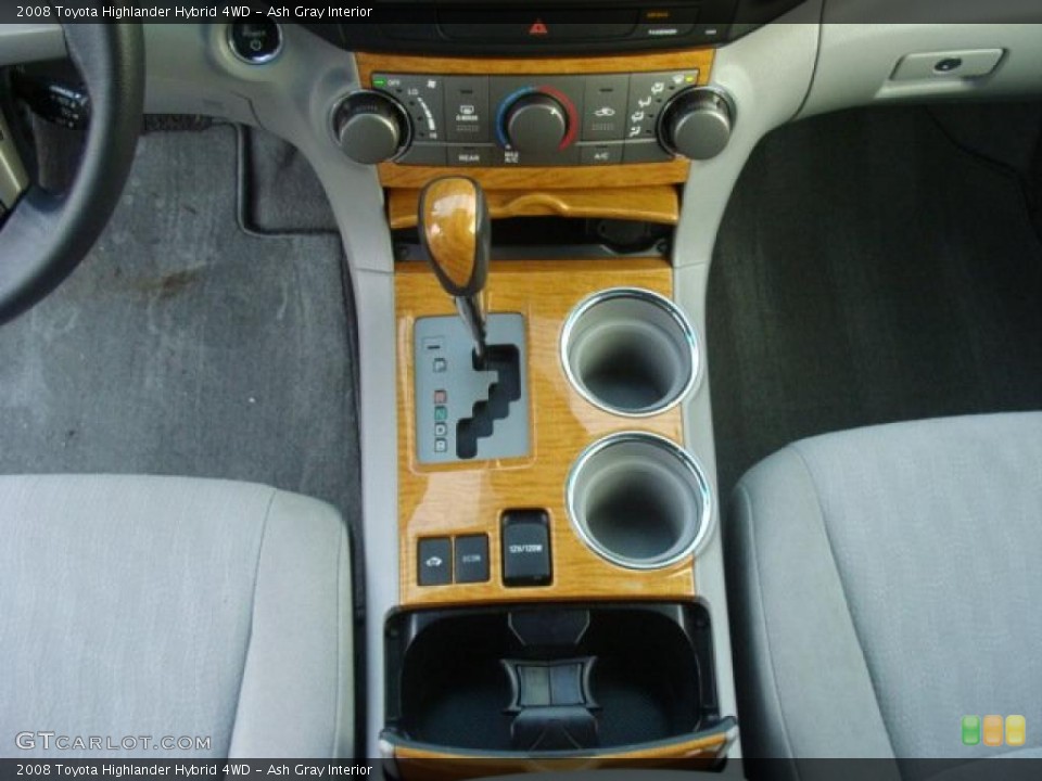 Ash Gray Interior Transmission for the 2008 Toyota Highlander Hybrid 4WD #43642284