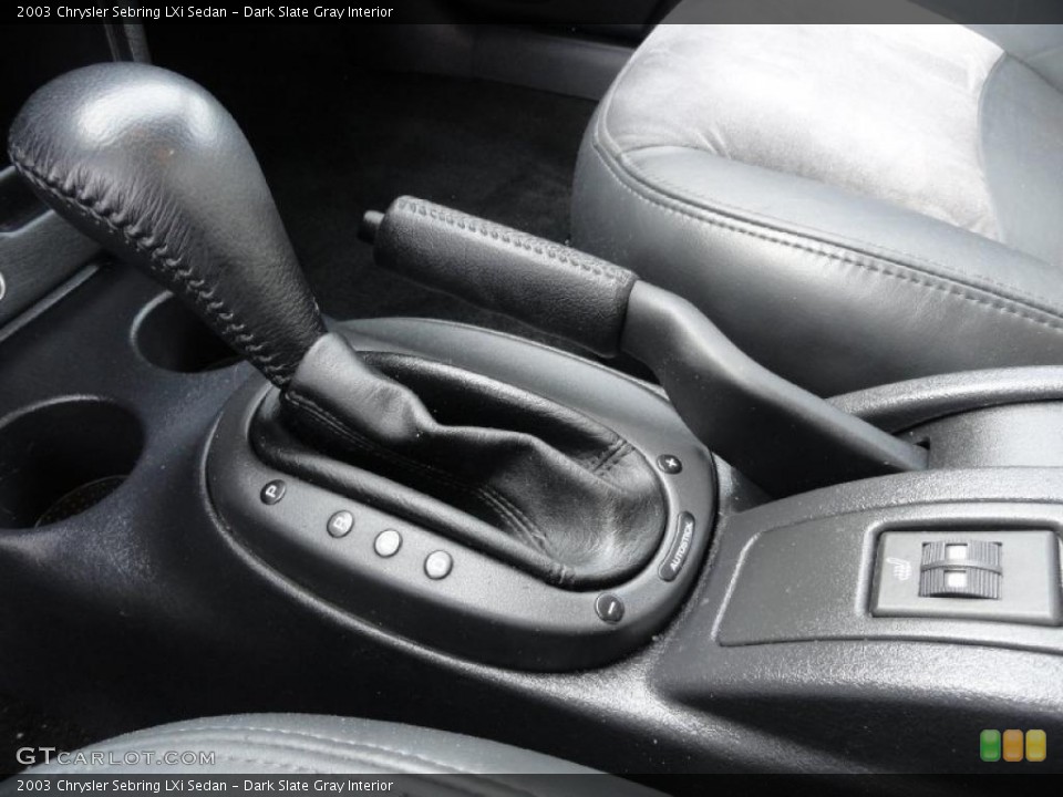 Dark Slate Gray Interior Transmission for the 2003 Chrysler Sebring LXi Sedan #43648644